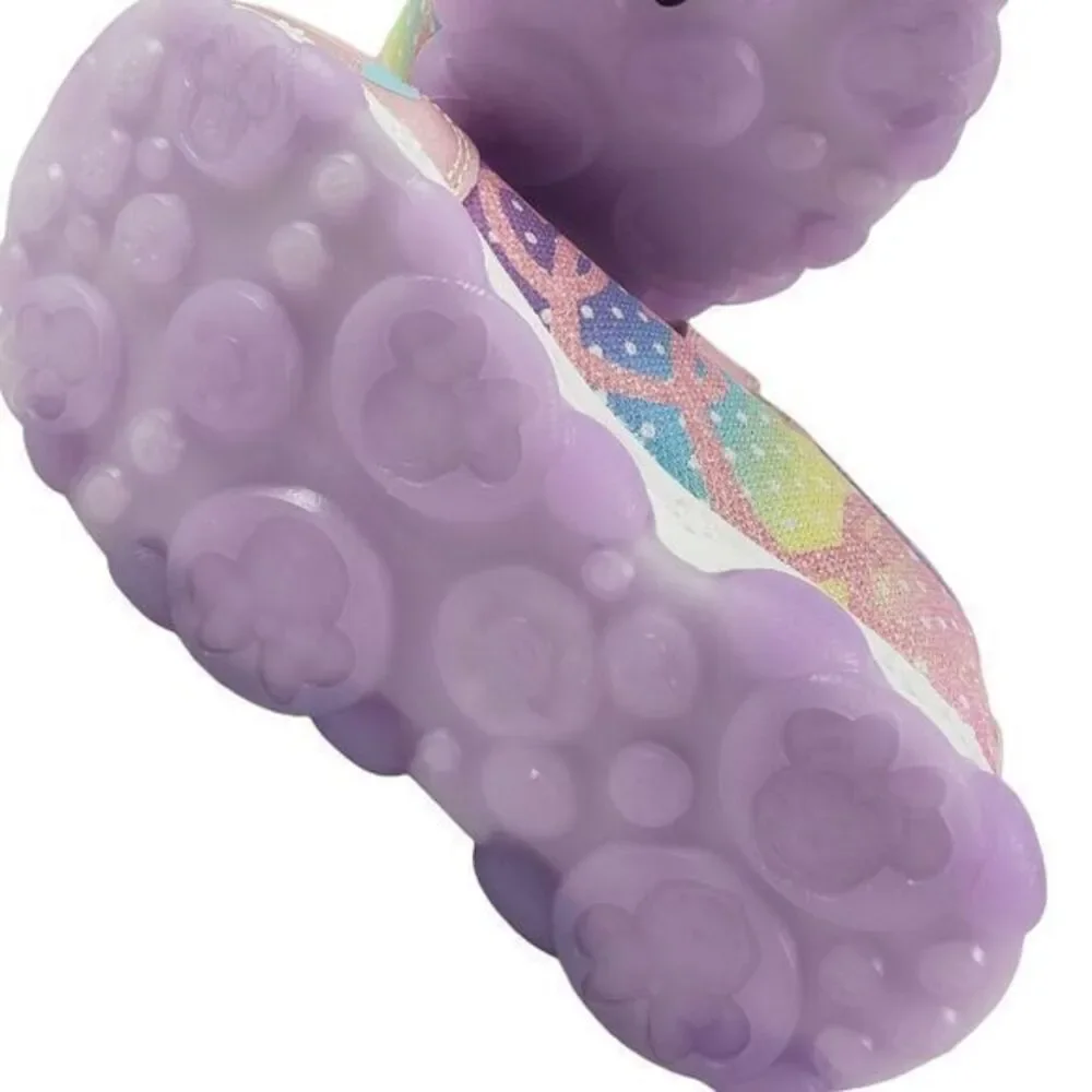 Disney Minnie Mouse Girls Light Up Light Up‎ Shoes Size 6 (14cms) New